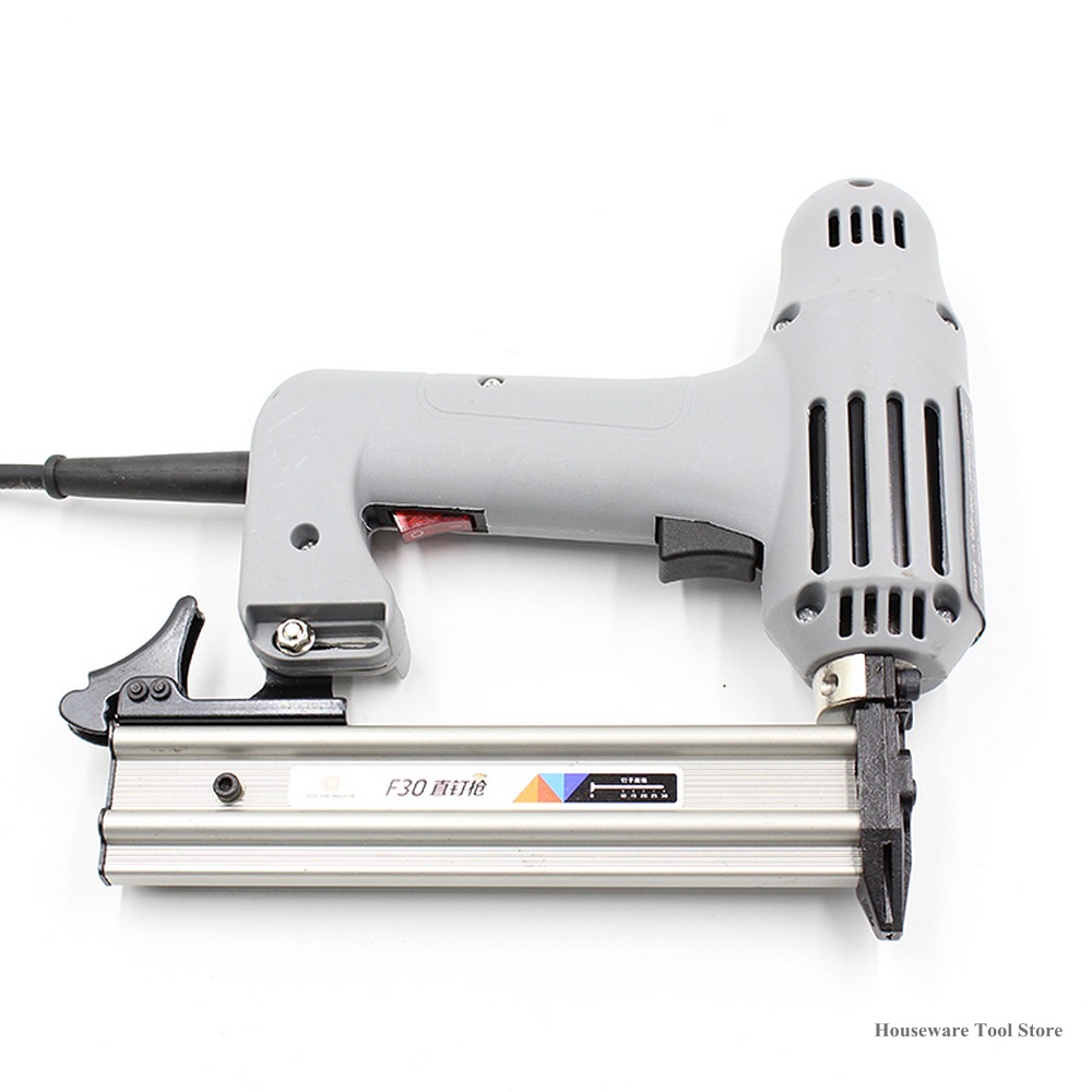 Nail Gun Brad - 220V elektrikli zımba düz çivi tabancası