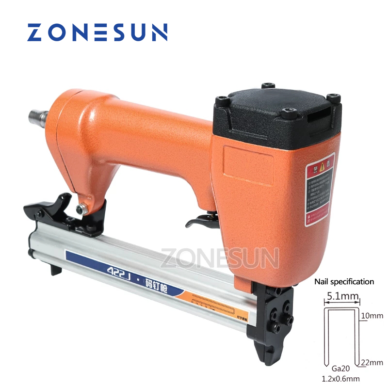 Nail Gun Brad - ZONESUN 422J Ga20 5.1mm Genişlikli Çivi