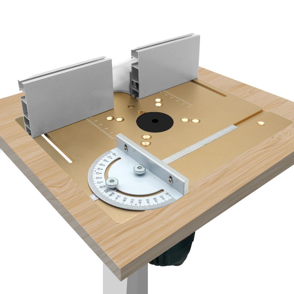 Router Trim Base - C8 Alüminyum Yönlendirici Masa Ekleme Plakası