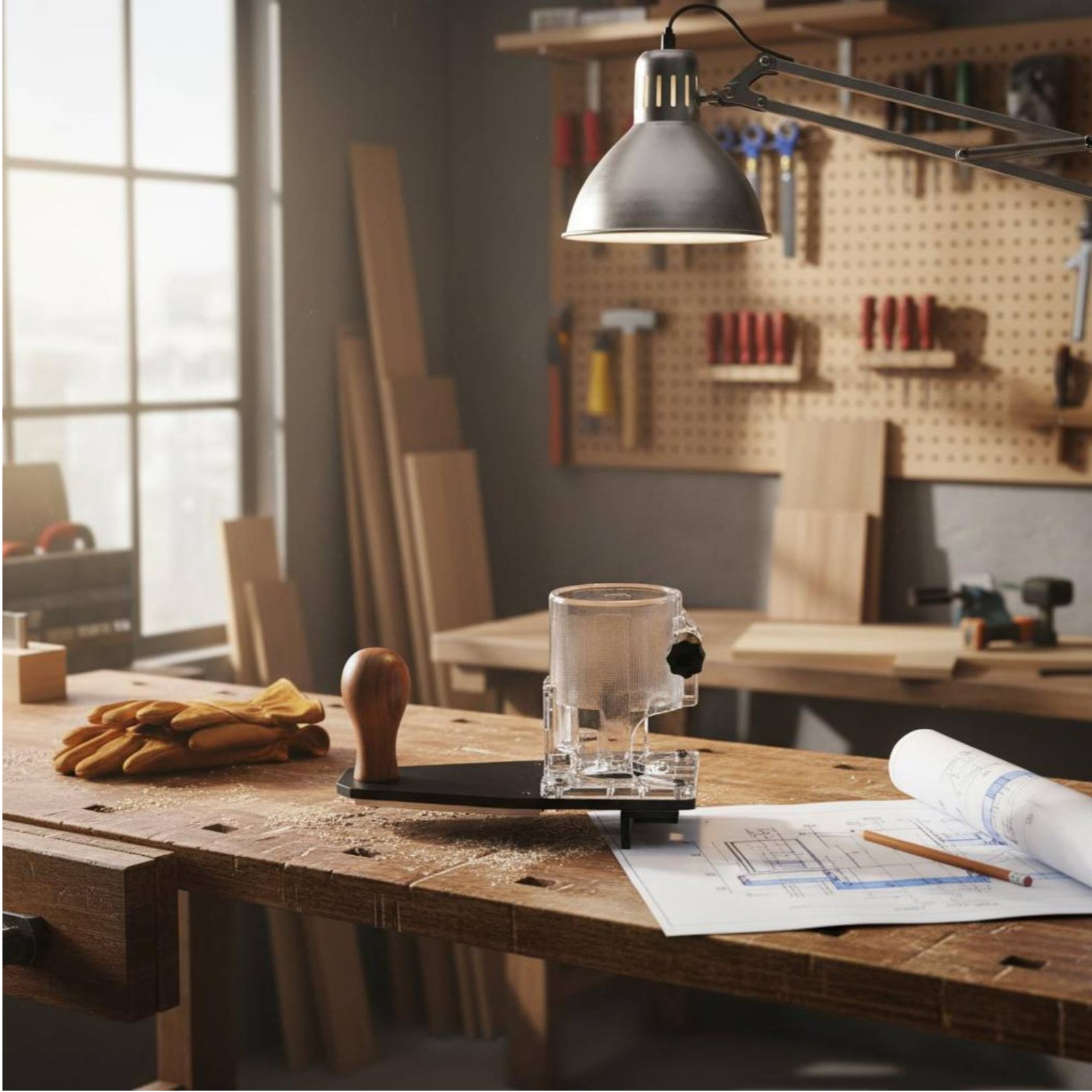 Router Trim Base - Kenar Kesme Tabanı Uzun Ömürlü Yapı