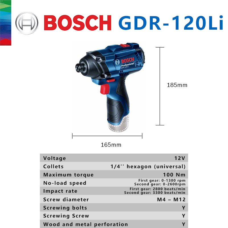 Bosch Orijinal GDR 120-LI Şarj - Impact Driver Cordless incelemesi ve fiyatı