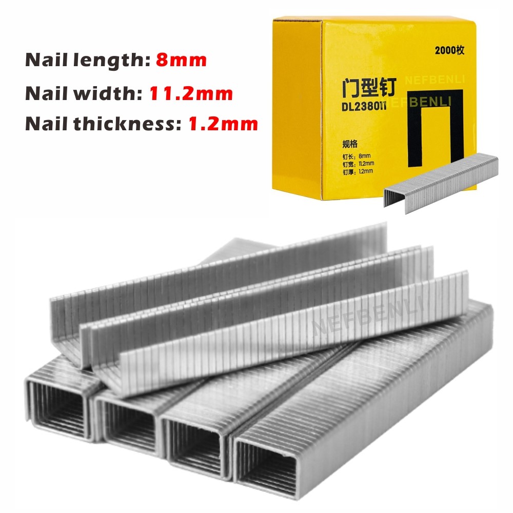 2000 Adet U/Kapı/T Şekilli Zım - Nail Gun Brad incelemesi ve fiyatı