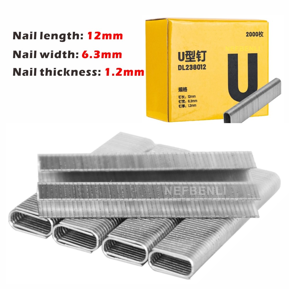 2000 Adet U/Kapı/T Şekilli Zım - Nail Gun Brad incelemesi ve fiyatı