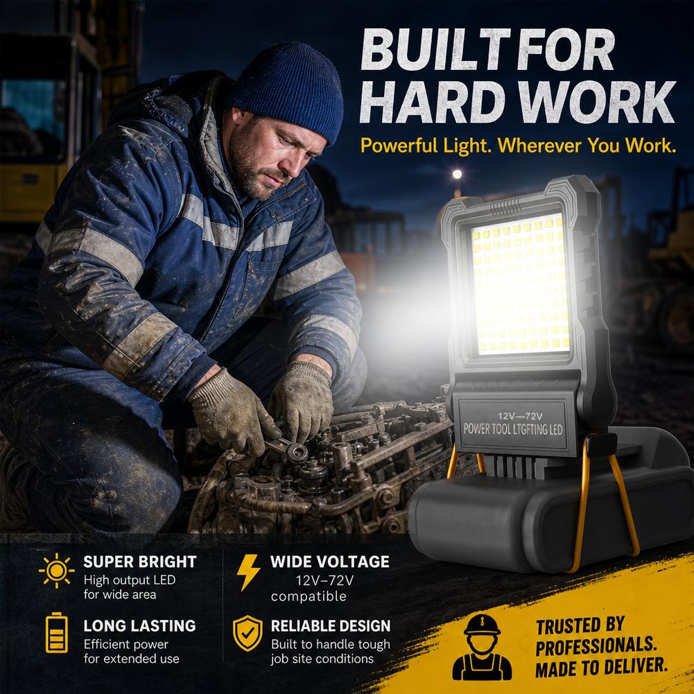LED Çalışma Lambası Su Geçirme - Power Tools Battery Repair incelemesi ve fiyatı