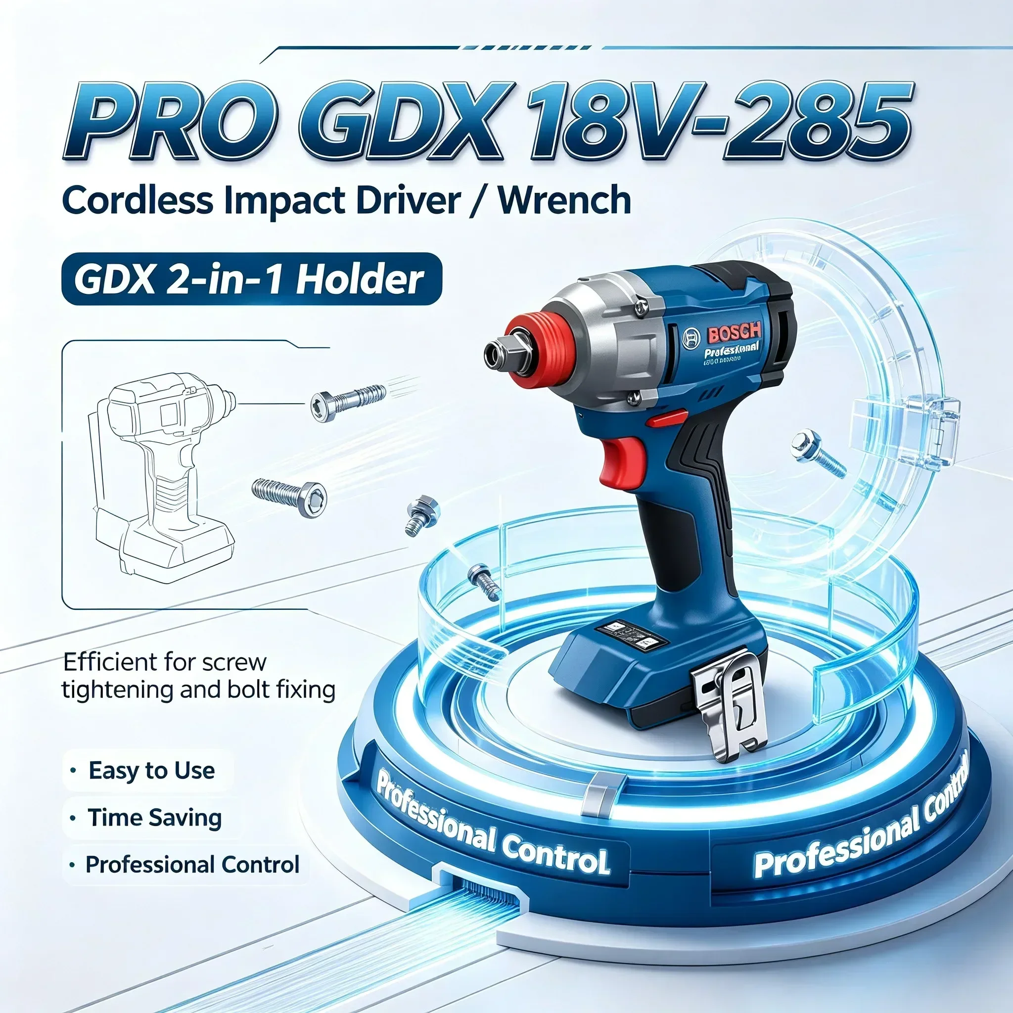 Bosch GDX 18V-285 Akülü Darbel - Impact Driver Cordless incelemesi ve fiyatı