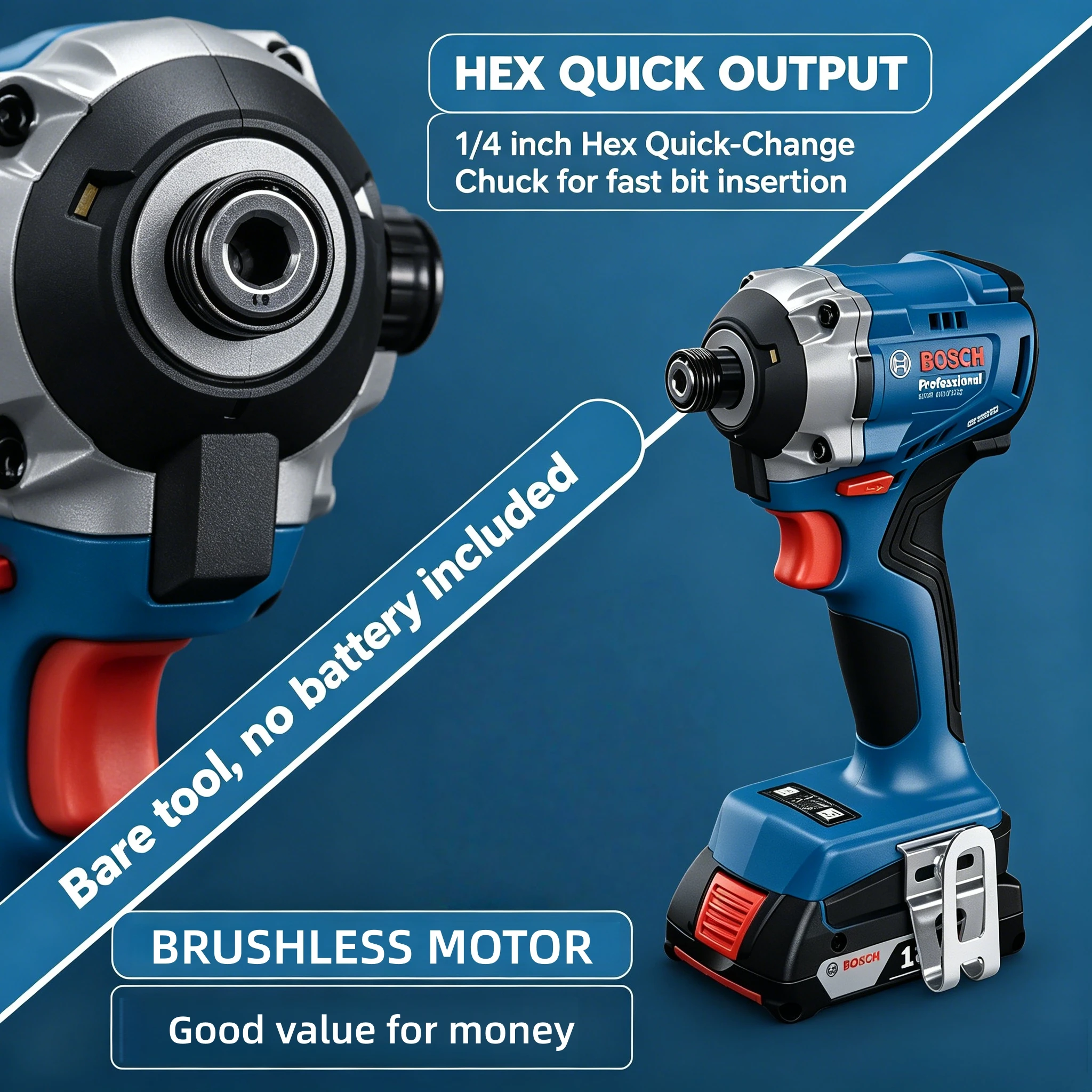Bosch GDR 18V‑215 Fırçasız Akü - Impact Driver Cordless incelemesi ve fiyatı