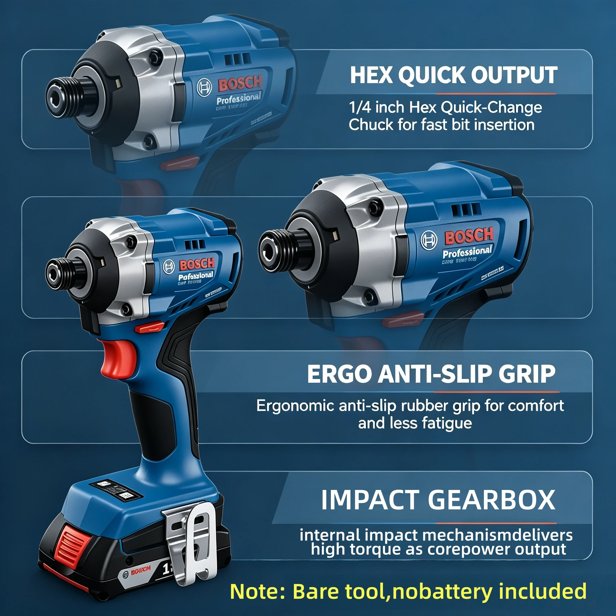 Bosch GDR 18V‑215 Fırçasız Akü - Impact Driver Cordless incelemesi ve fiyatı