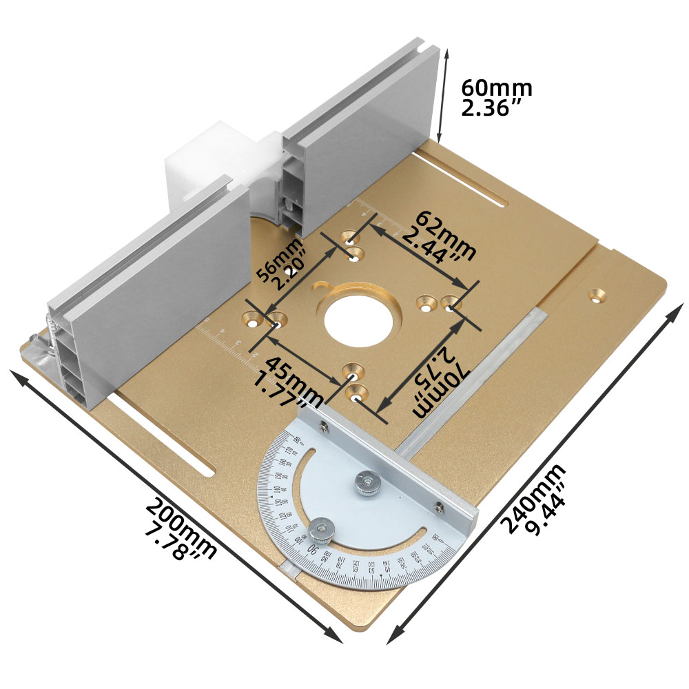C8 Alüminyum Yönlendirici Masa - Router Trim Base incelemesi ve fiyatı