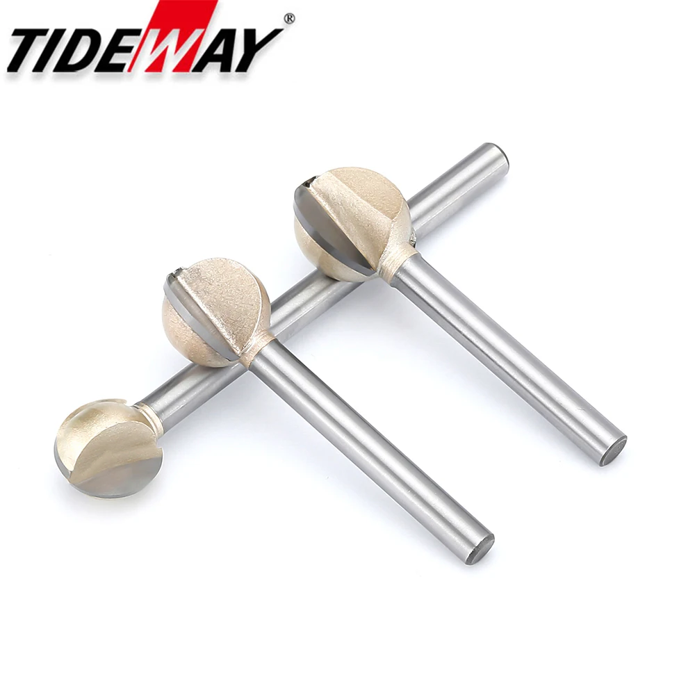 Tideway 3mm 6mm Shank topu bur - Router Trim Base incelemesi ve fiyatı