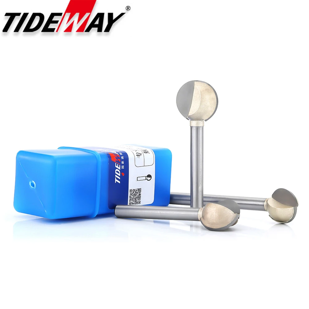 Tideway 3mm 6mm Shank topu bur - Router Trim Base incelemesi ve fiyatı