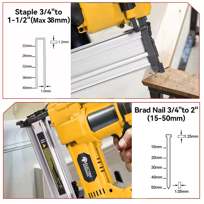 Fırçasız Elektrikli Brad Çivi  - Nail Gun Brad incelemesi ve fiyatı