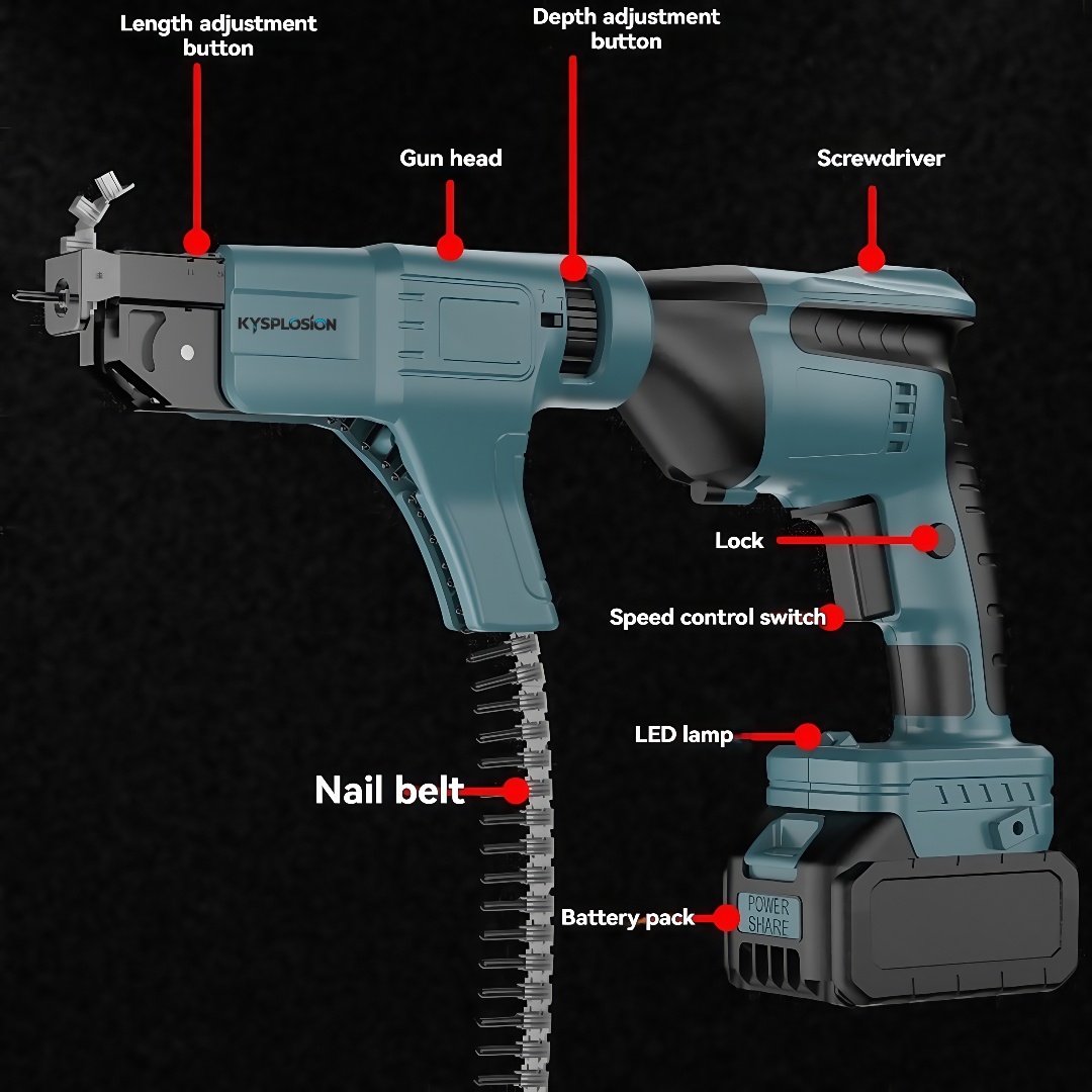 Makita için 18 V Pil 2in1 Fırç - Nail Gun Brad incelemesi ve fiyatı