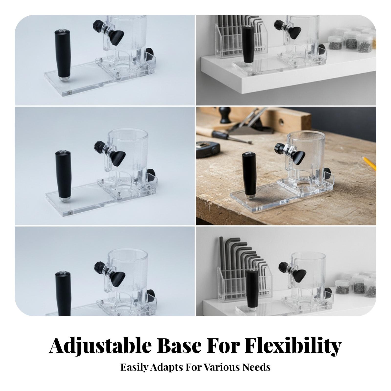 Şeffaf Akrilik Freze Taban Pla - Router Trim Base incelemesi ve fiyatı